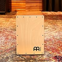 Vista 10 de Cajón para música, compacto, de madera de abedul con lazos internos