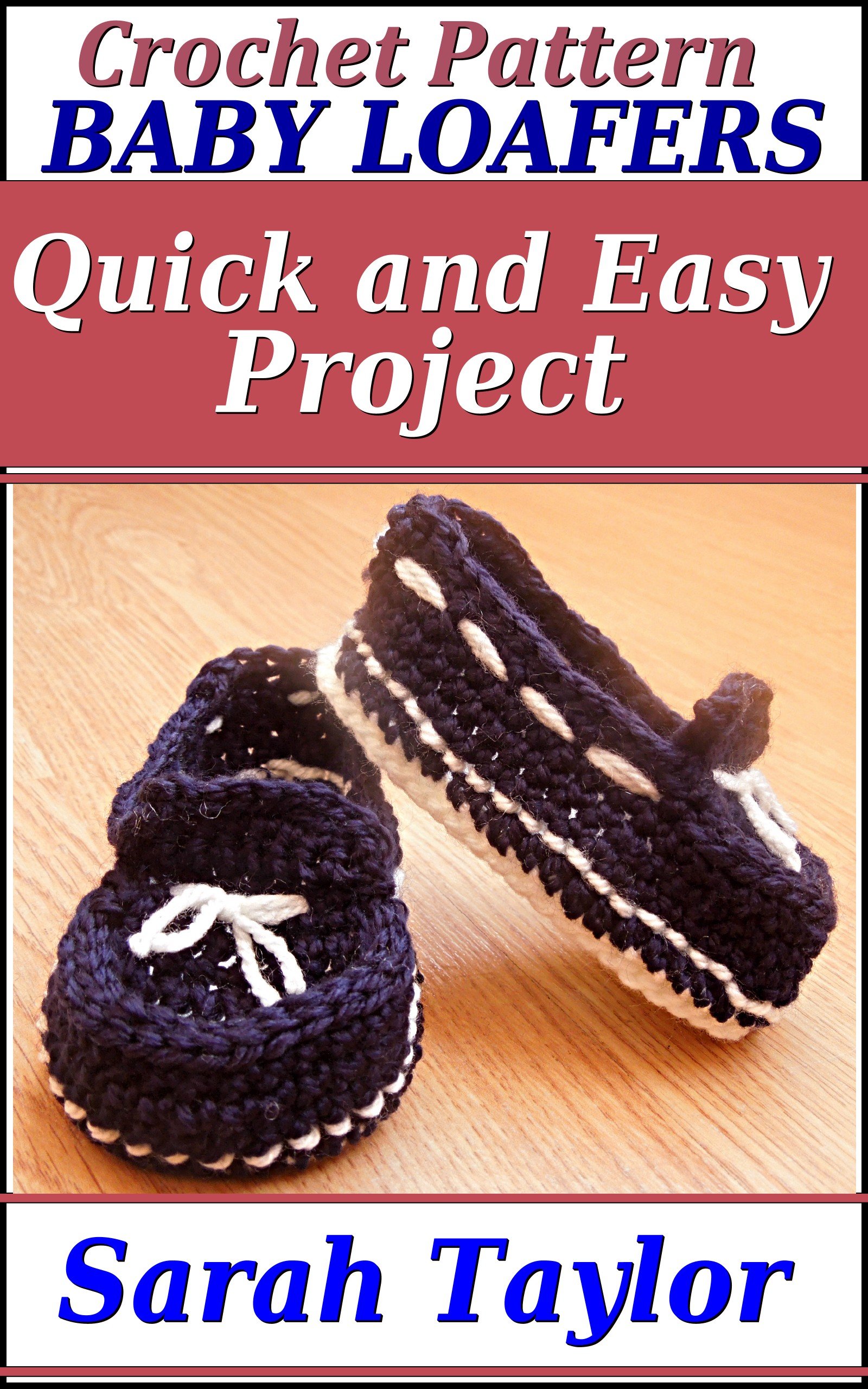 One hour crochet slippers