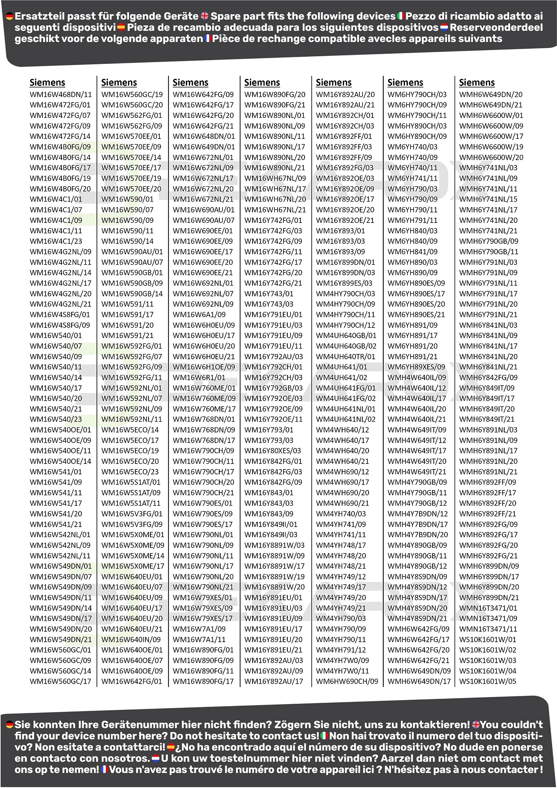 Pompa odpływowa do Bosch Siemens 145093 00145093 z głowicą pompy i sitkiem do pralko-suszarki jak Avantixx Logixx Maxx iQ300 iQ500 iQ700 iQ800 seria 4 seria 6
