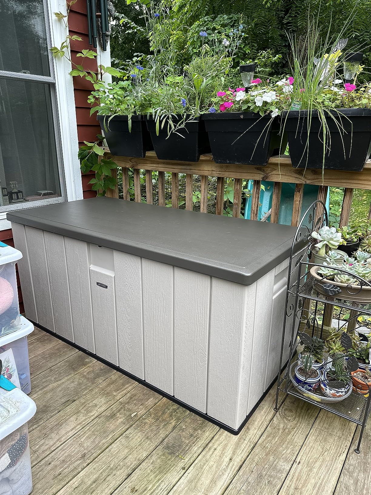 10/mo Finance Lifetime 60254 HeavyDuty Outdoor Storage Deck Box