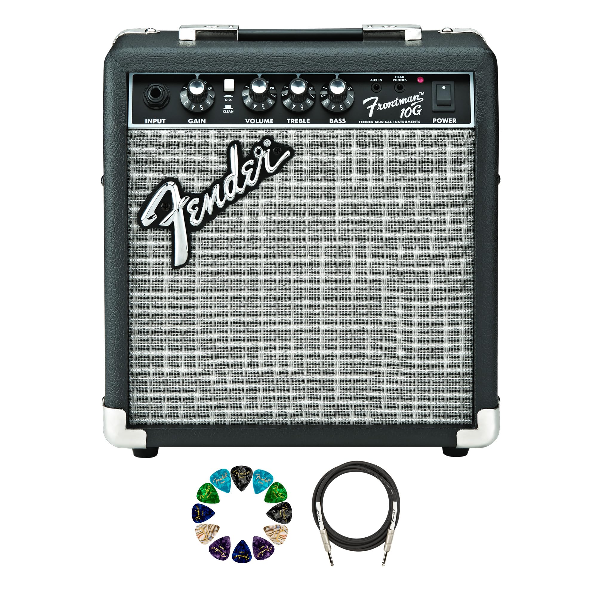 Amazon.com: Fender Frontman 10G Guitar Combo Amplifier - Black
