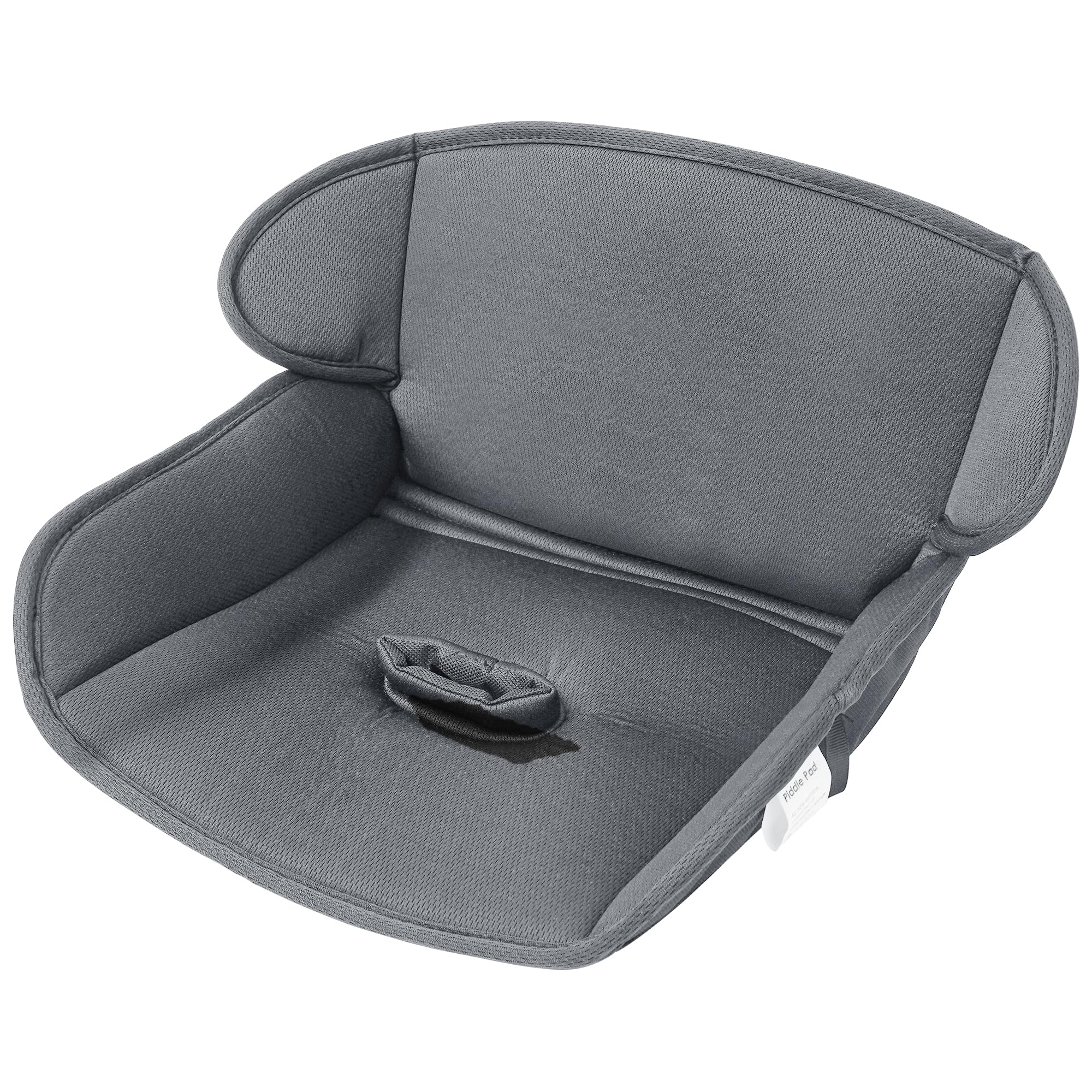 storchenbeck Baby-Pinkelmatte, wasserdichter Liner-Sitzschutz für Kleinkinder, kompatibel mit Kindersitz und Kinderwagen, mit atmungsaktivem Material, leicht zu trocknen (Grau)