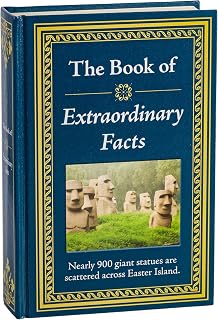 The Book of Extraordinary Facts: 704-Page Hardcover Trivia on Pop Culture, History, Crime & Weird Facts - Gift for Trivia Lovers