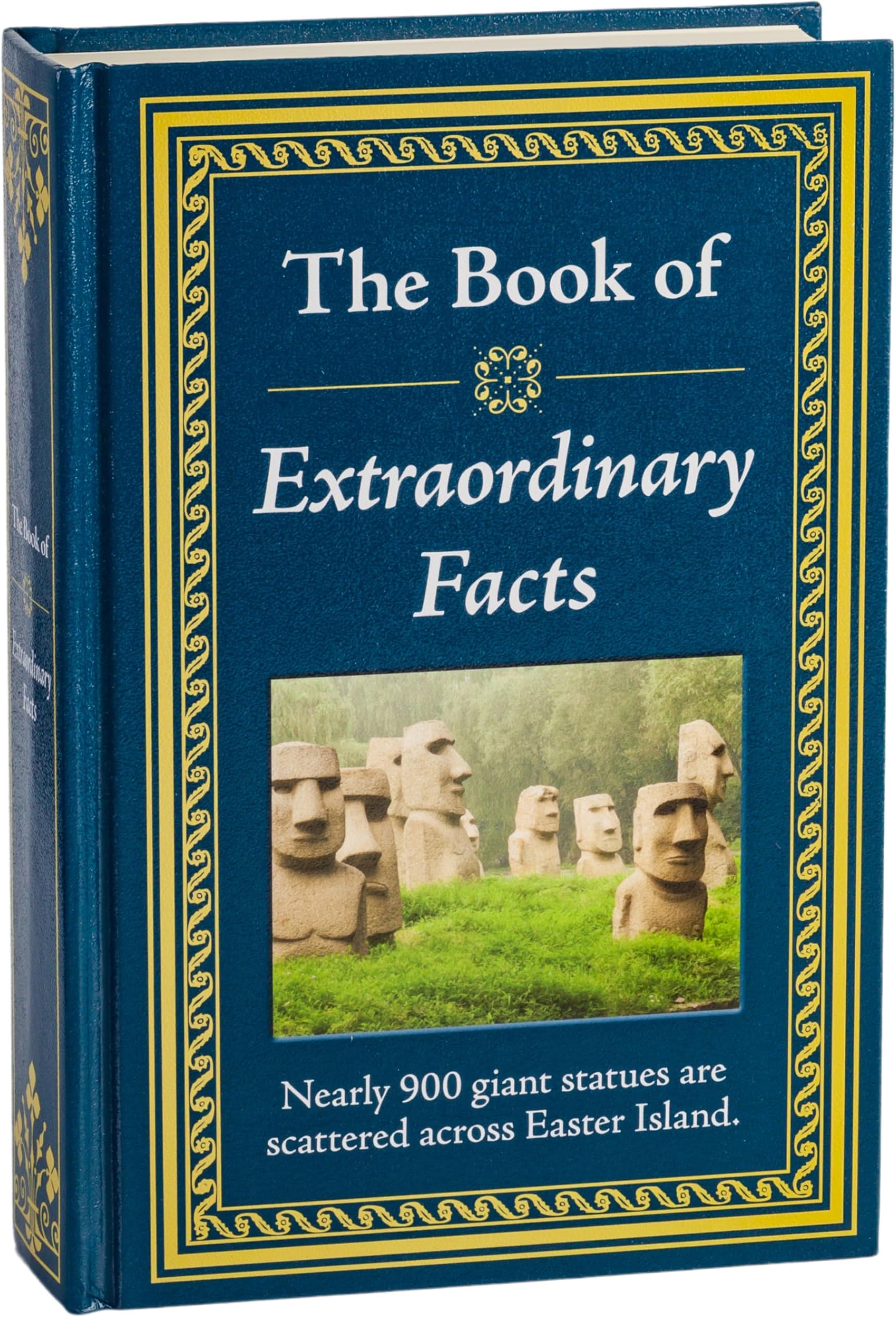The Book of Extraordinary Facts: Big Book of Pop Culture, History, Crime & Weird Trivia | Hardcover Gift for Trivia Buffs, Curious Minds, Adults, Dad & Knowledge Seekers