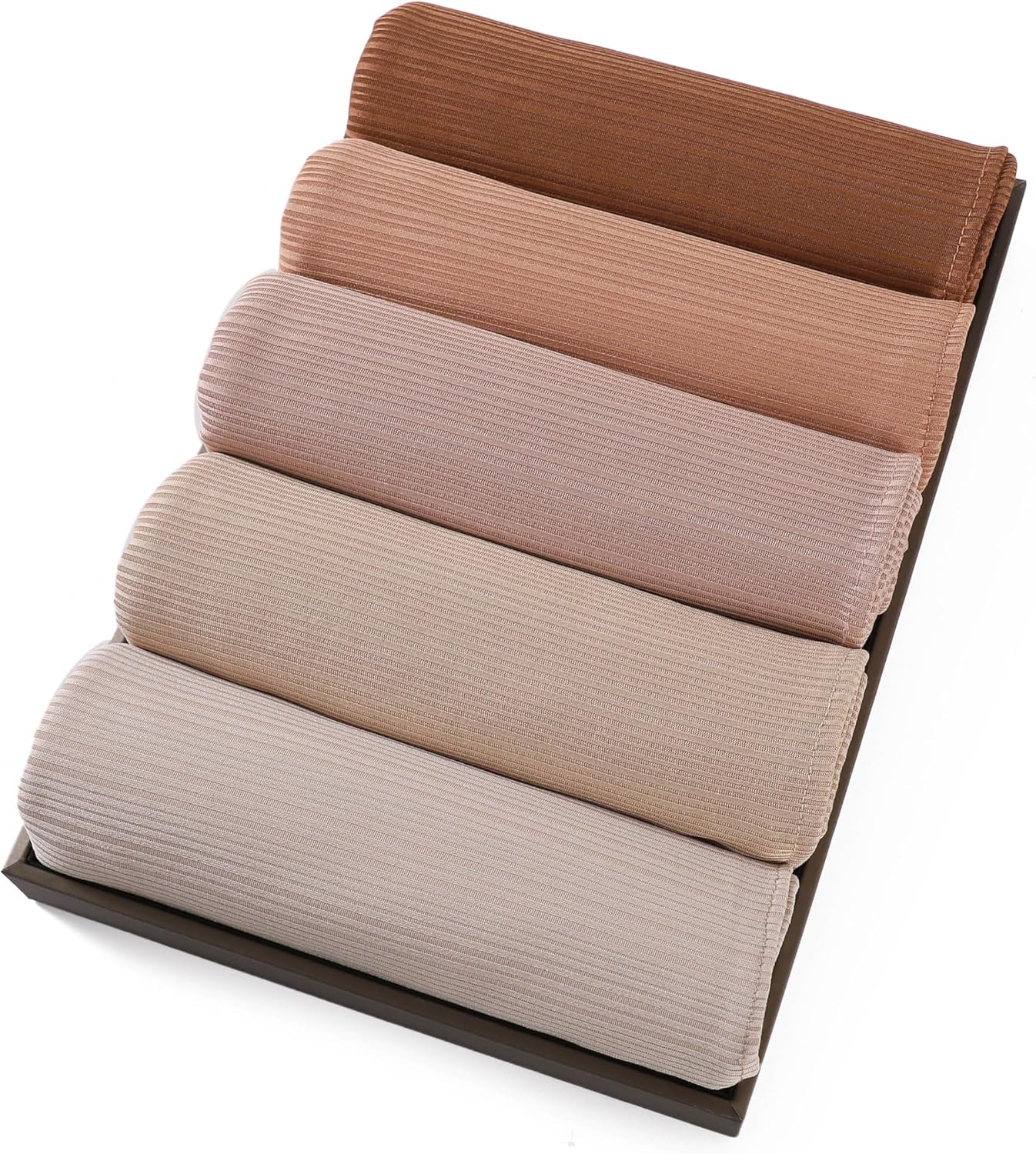 Ribbed Jersey Hijab Scarf for Women, Hijab for Women Muslim Breathable Stretchy Hajib - Image 6