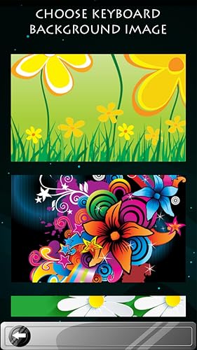 Teclados de flores