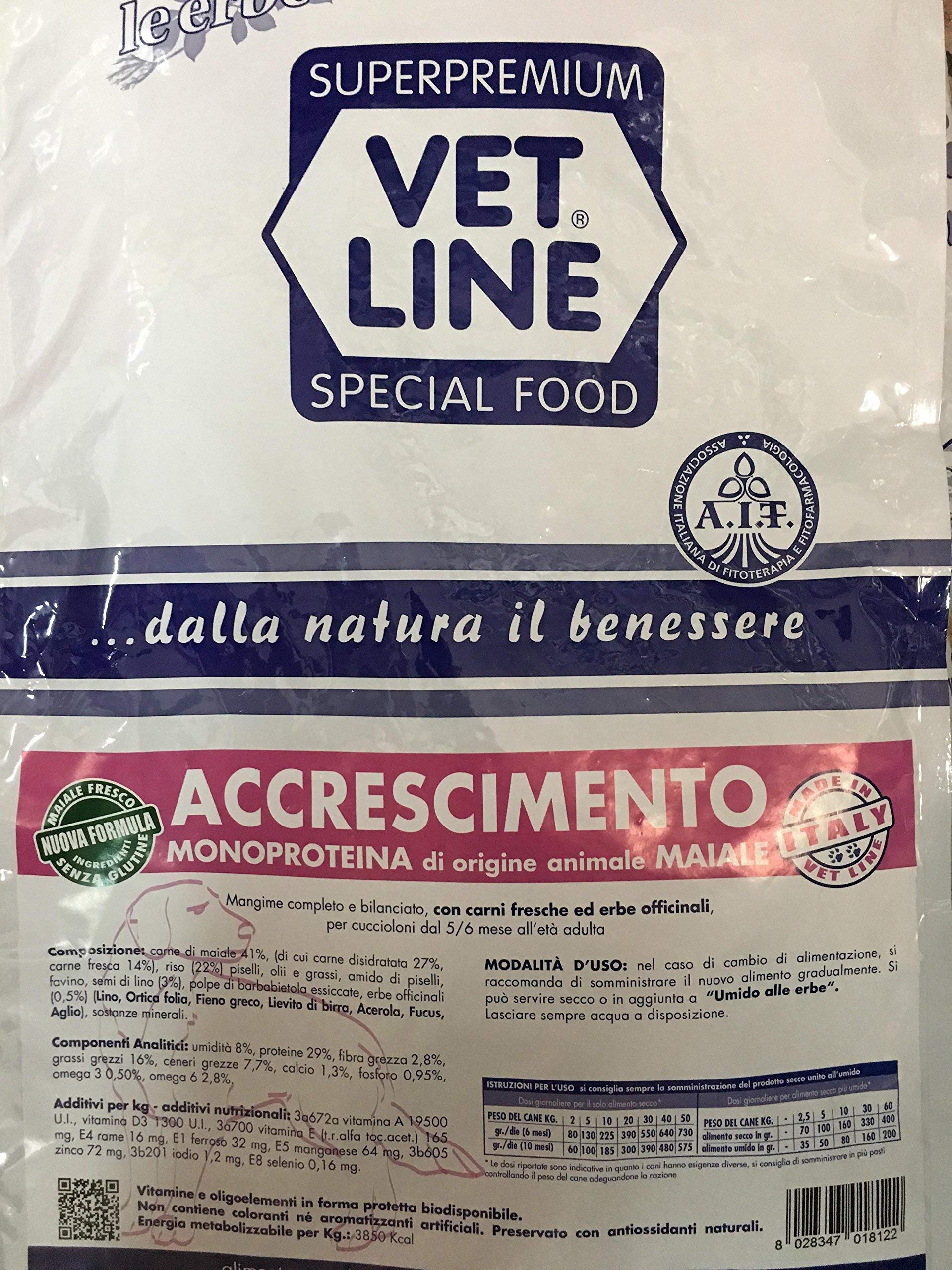 Vet Line Accrescimento Maiale - 12,5 Kg