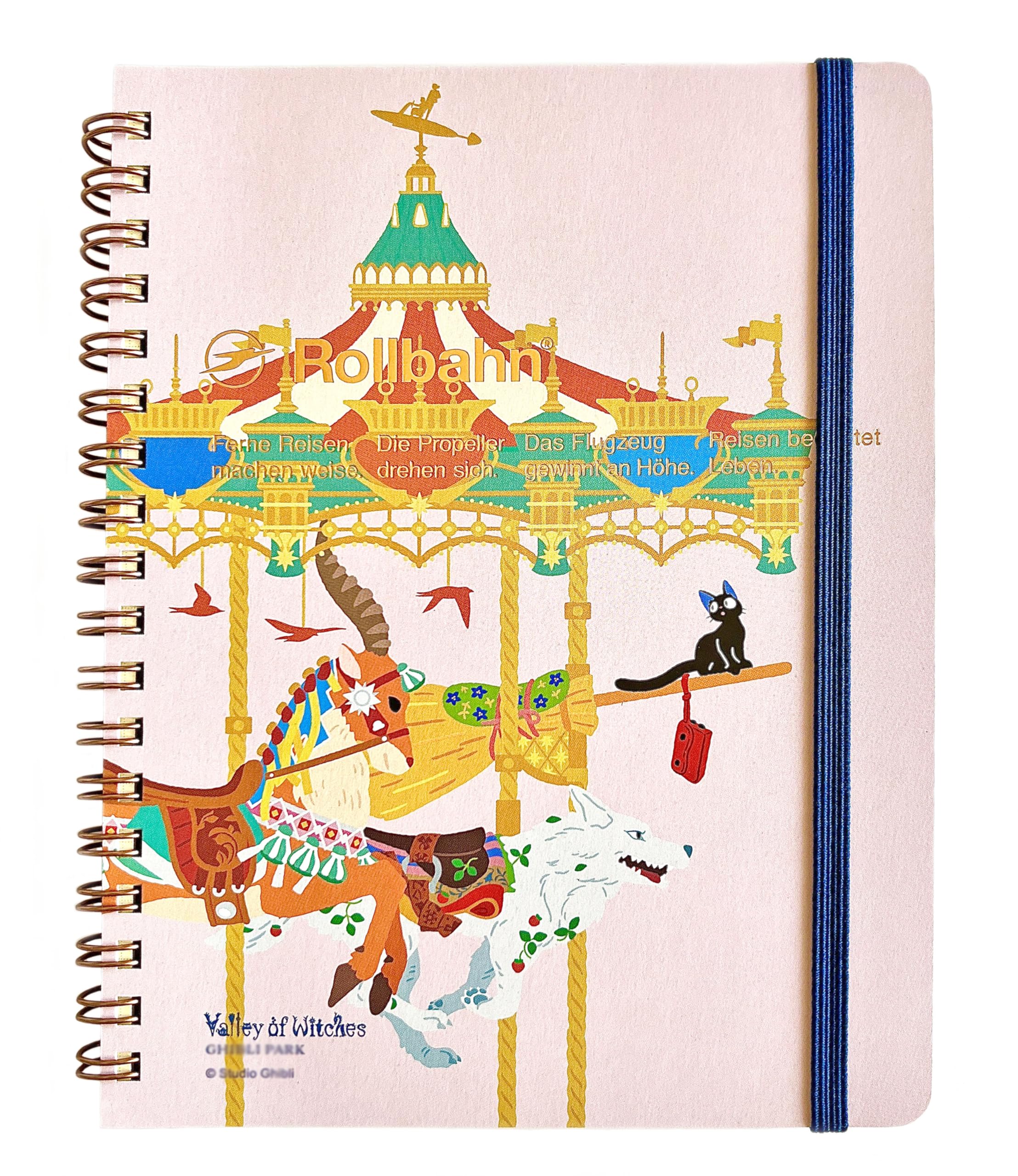 Rollbahn Pocket Memo L Witches Valley Merry-Go-Round Limited Design Japan