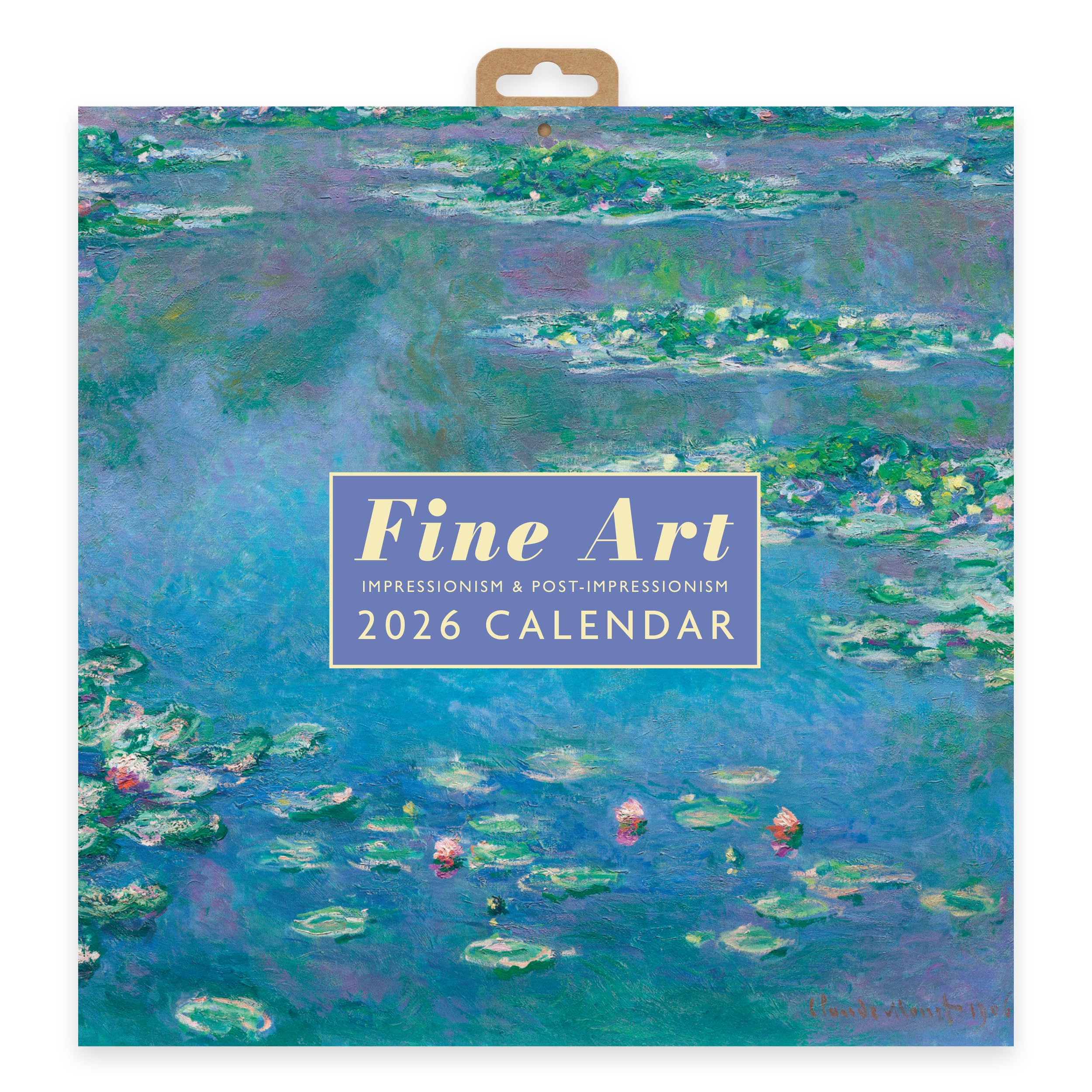 Fine Art 2026 Square Wall Calendar | Monthly Planner with Masterpieces by Van Gogh, Monet, Degas, Renoir & More | Classic Art Wall Calendar