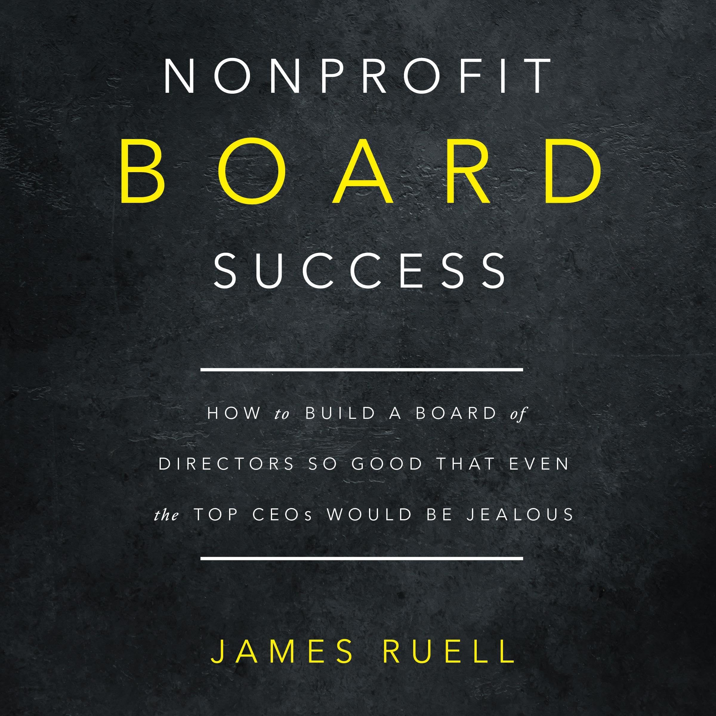 Cover art for Nonprofit Board Success