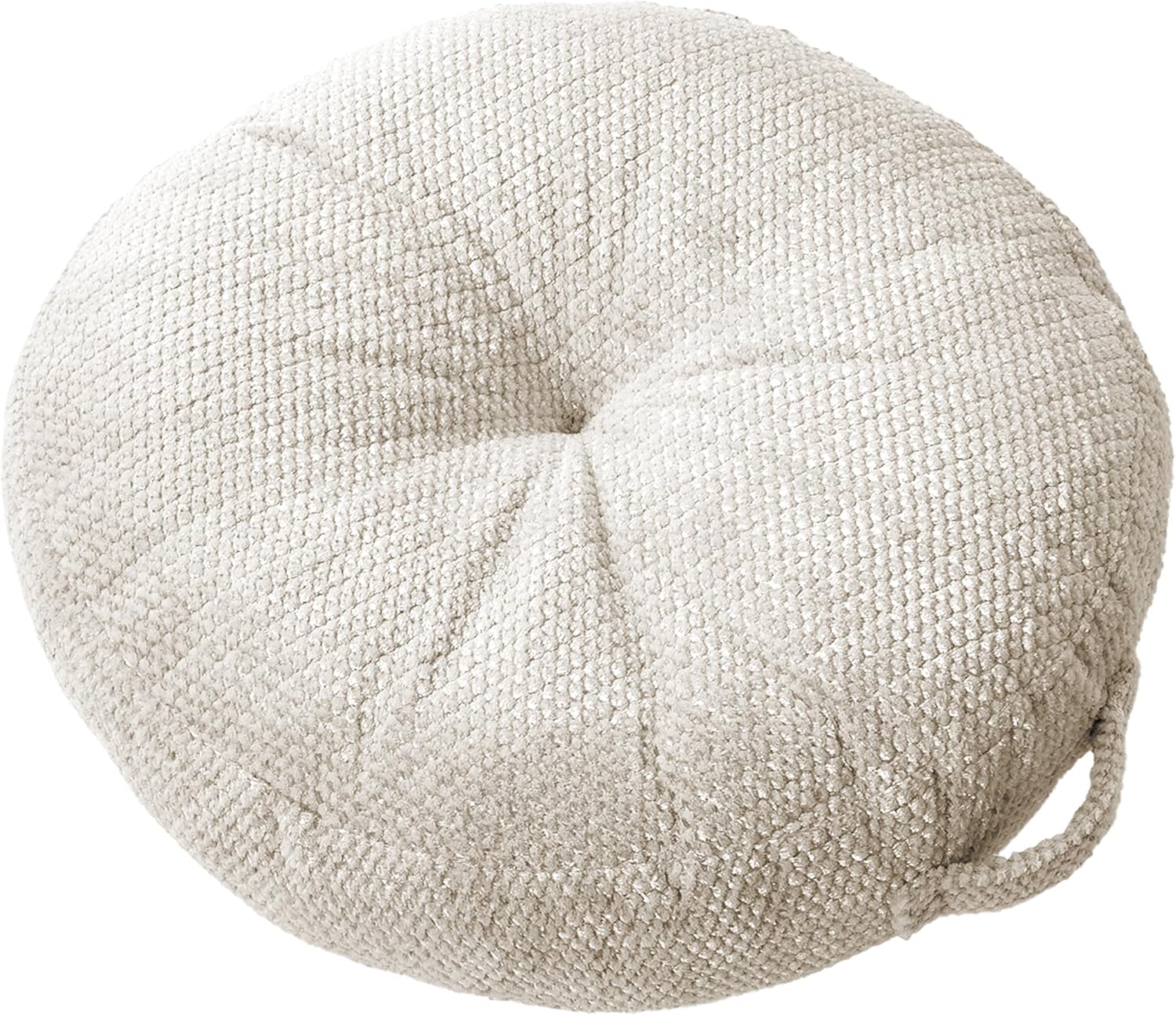 Sorra Home Tufted Floor Pillow with Handle - Square Plush Oversized Pillow for Lounging - Bedroom, Dorm & Indoor Floor Cushion - Sutherland Monument (40" x 40" x 5")
