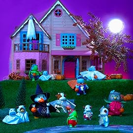 Li\'l Woodzeez - The Riverdipper Hippo Family - Set of 4 Collectible Posable Hippo Figures with Storybook for Imaginative Pretend Play - Fun Animal Toys & Gift for 3+ Years