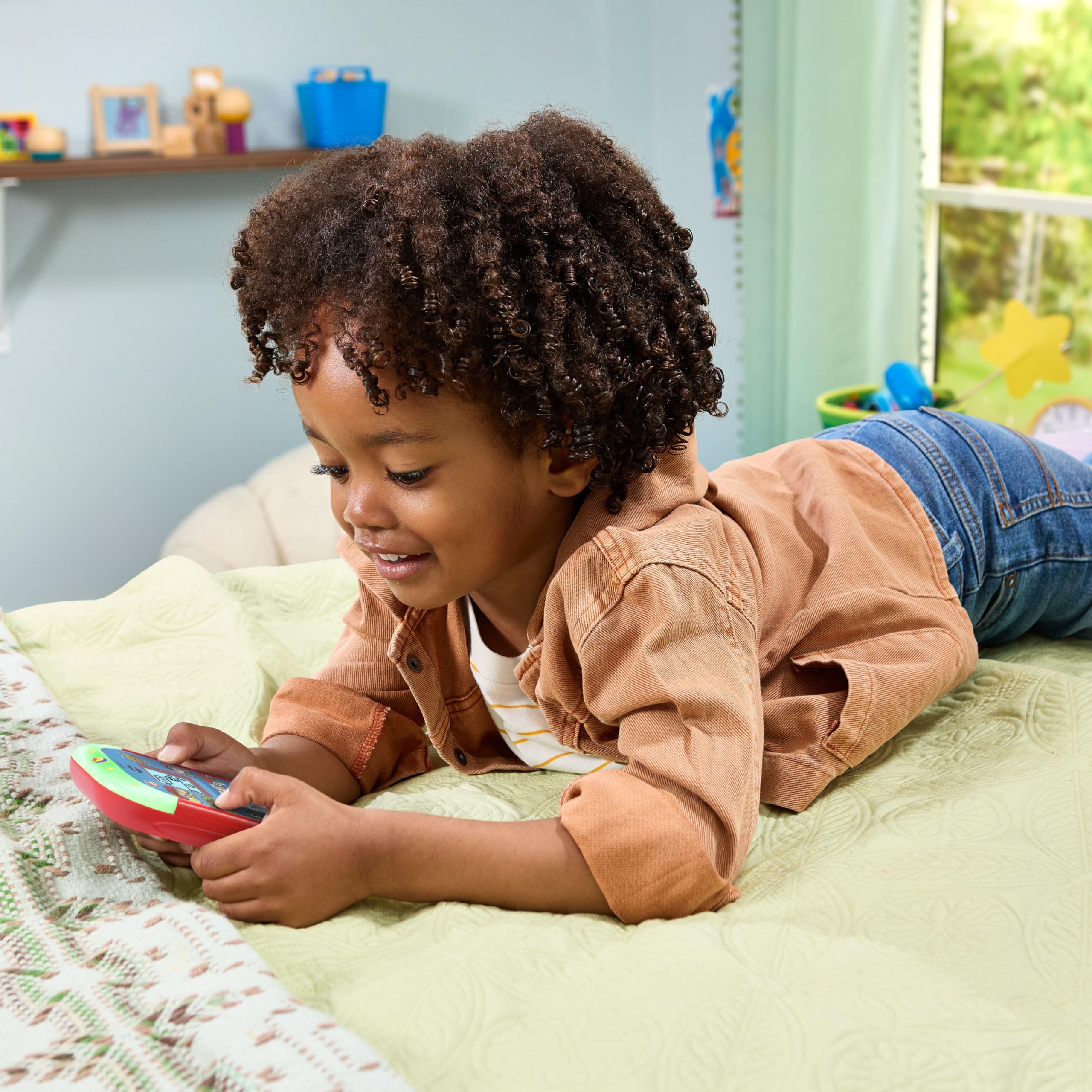 VTech - Disney Pixar, Le Smartphone Éducatif Toy Story 5 - Jouet Téléphone Enfant Lumineux avec Écran Rétroéclairé, 8 Activités et Jeux Interactifs - Cadeau Enfant Dès 3 Ans - Contenu en Français
