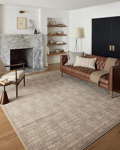 Loloi Darby Pebble/Sand Area Rug (6'7 x 9'3)