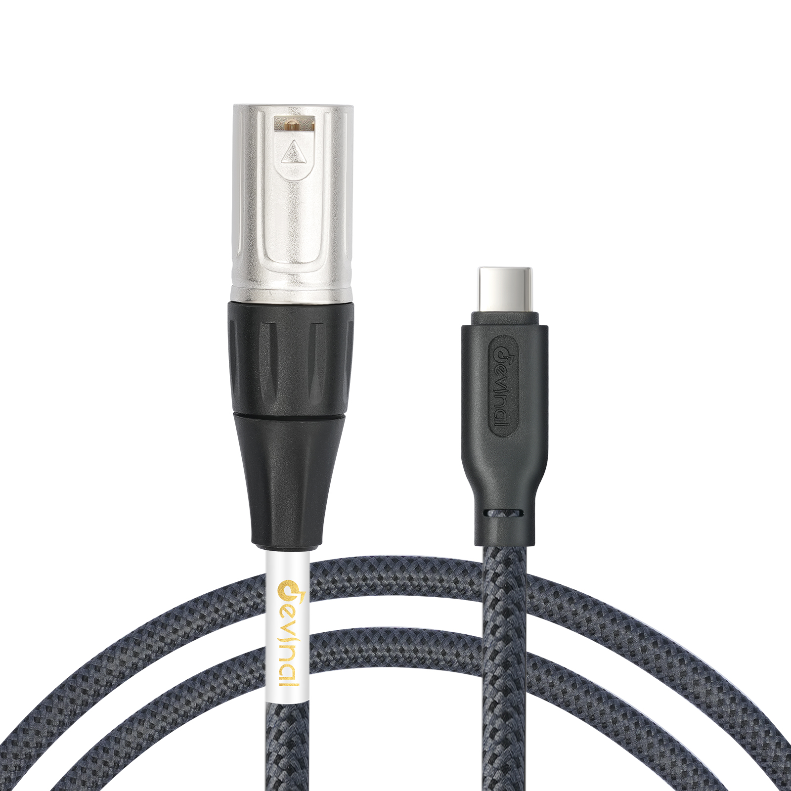 LT Easiyl USB C naar XLR Mannelijke Output Kabel 16BIT/44.1KHZ voor