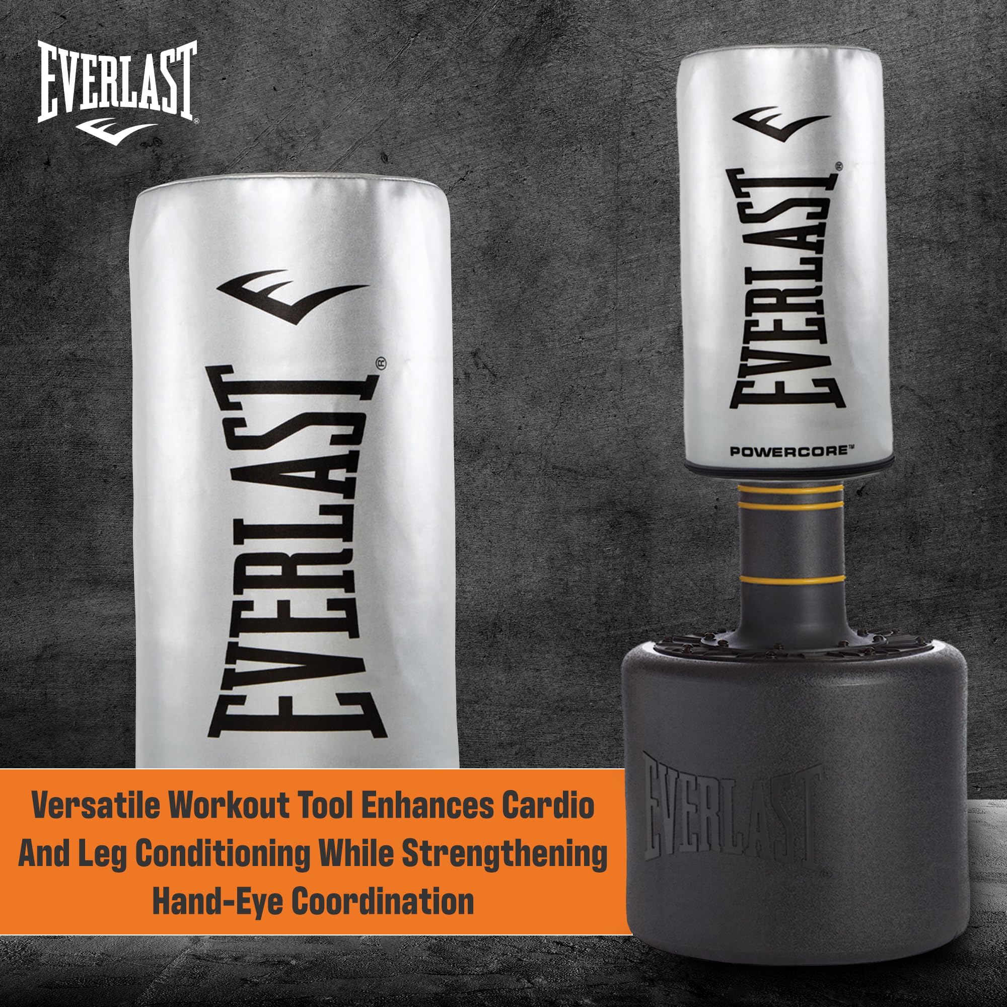EVERLAST PowerCore 自立型ヘビーバッグ Amazon.co.jp: Everlast Powercore 自立式 屋内 丸みを帯びた高