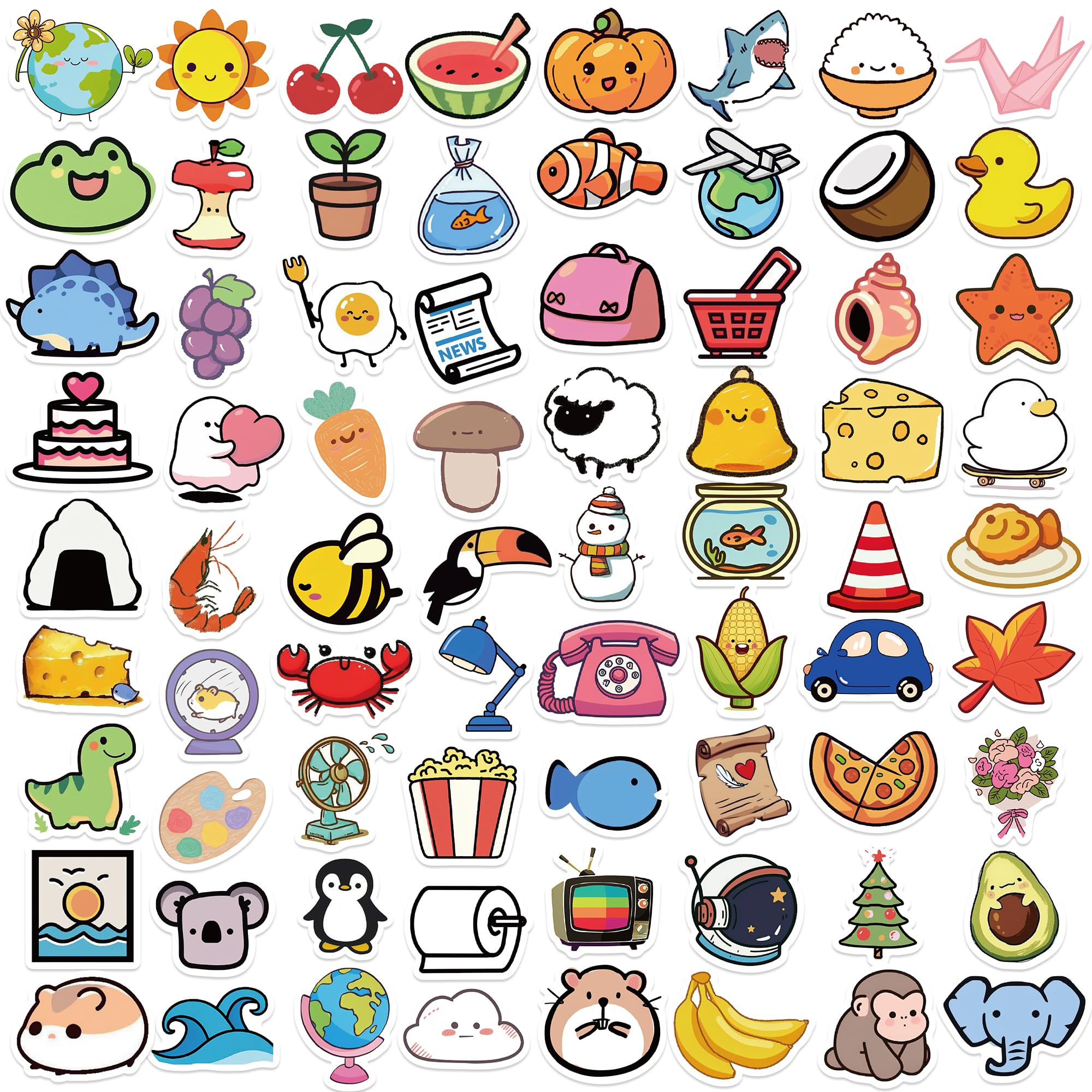SUSIHI Mini Stickers Pack: Adorable Vinyl Decor Review | AethelGem