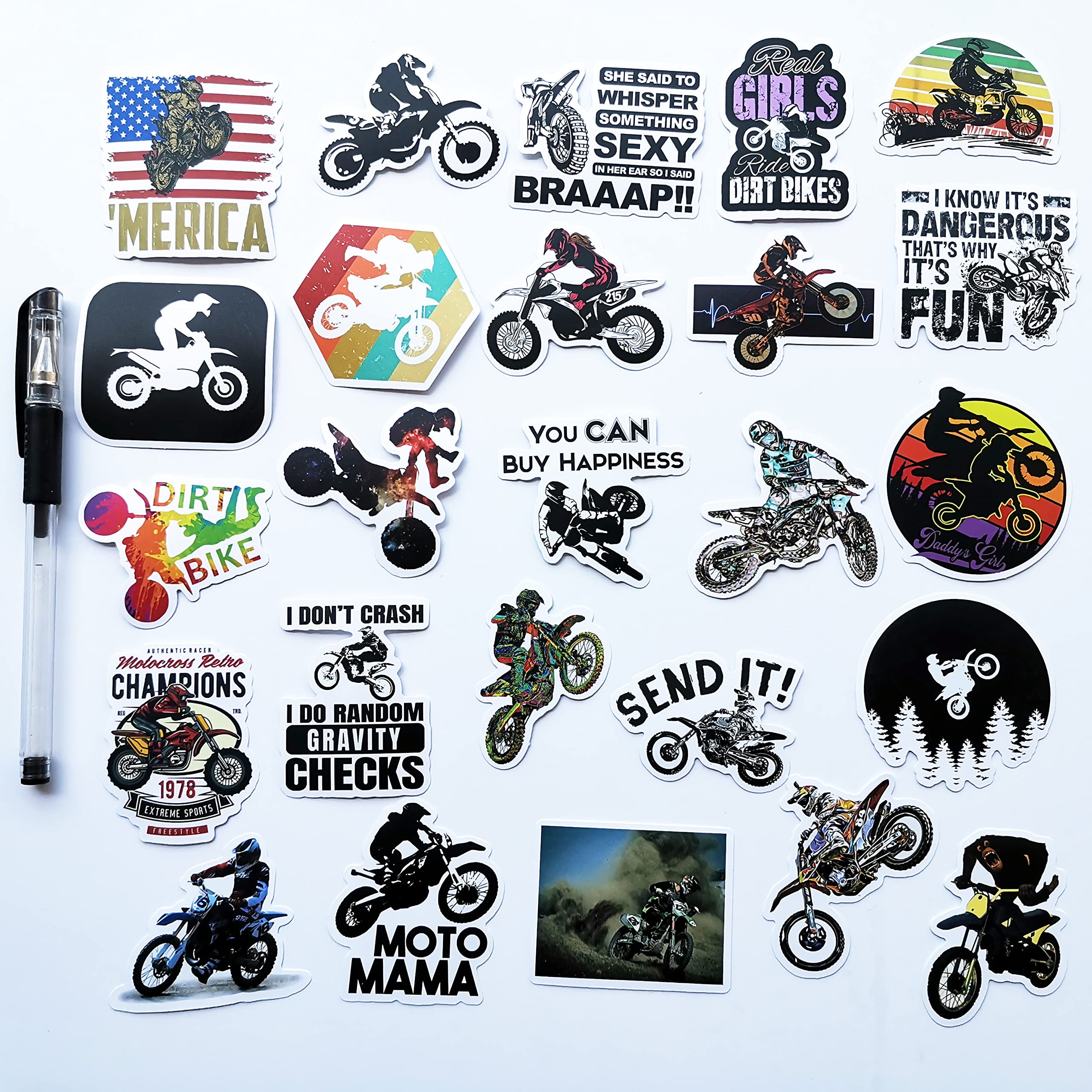 ハイローモバイルステッカー Amazon.co.jp: モトクロス デカールセット バイクシール