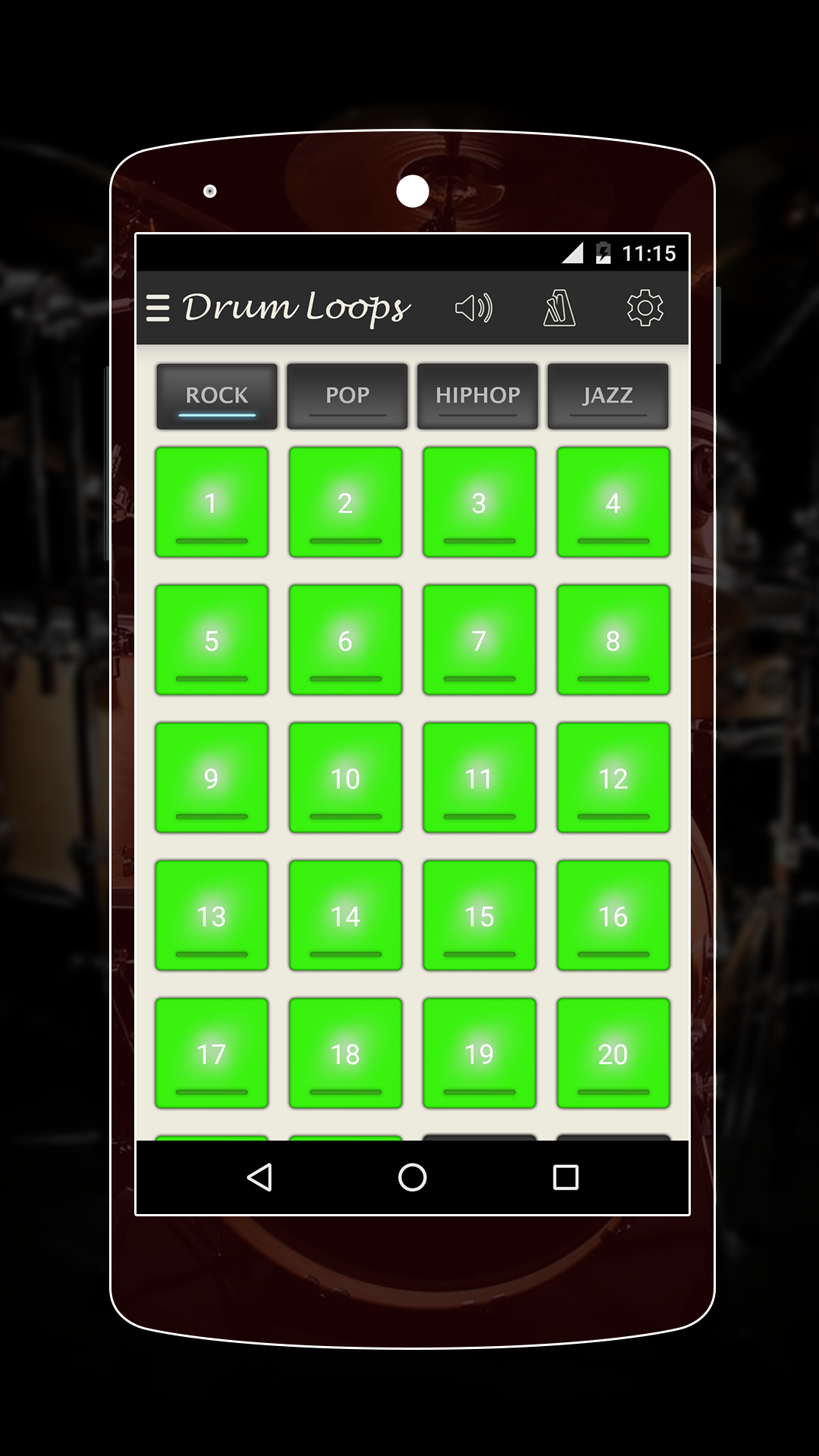 Musical Drum Loops - App on Amazon Appstore