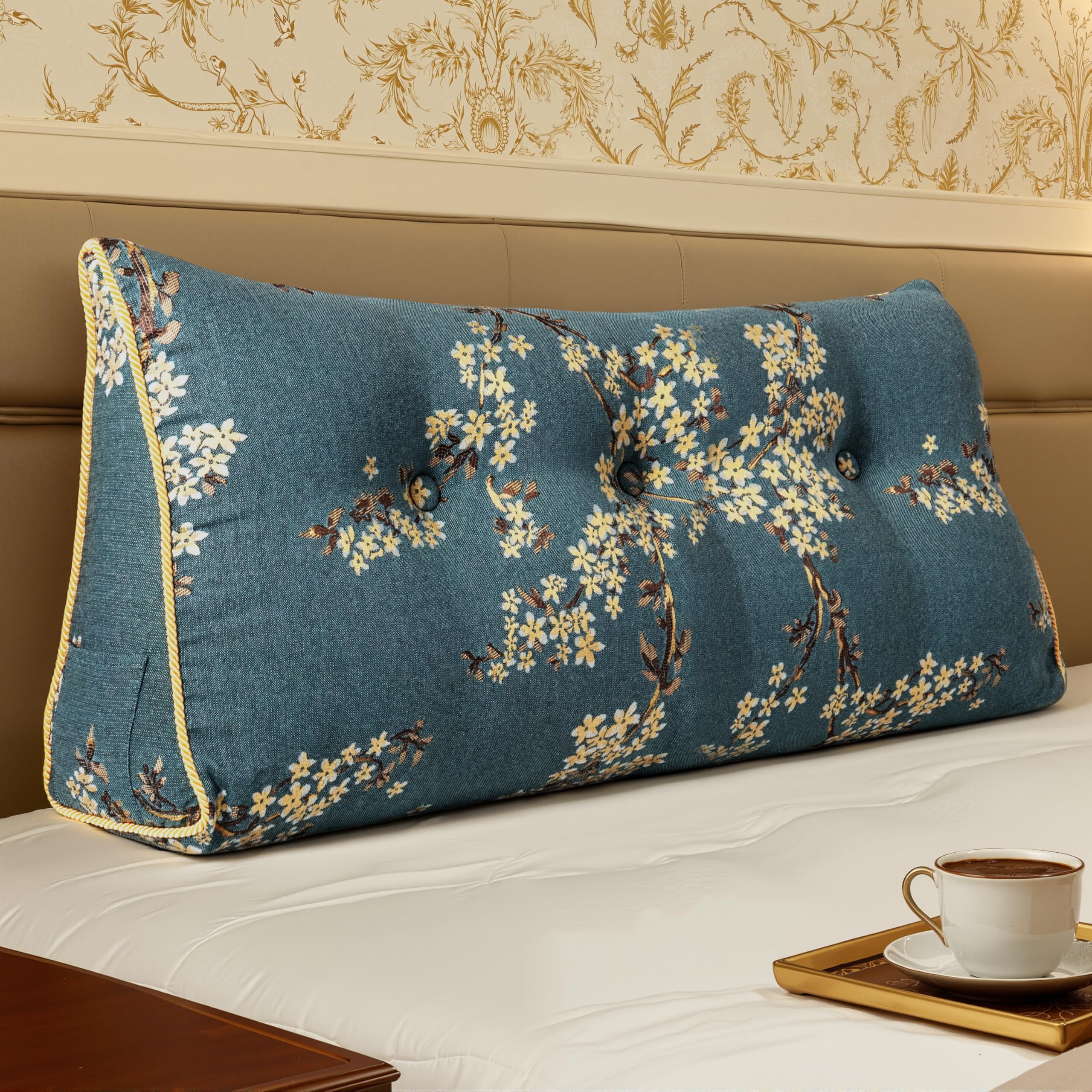 Amazon.com: WOWMAX Dorm Wedge Pillow Headboard Twin XL Bolster
