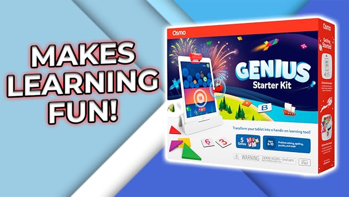 Amazon.com: Osmo - Genius Starter Kit for iPad & iPhone - 5