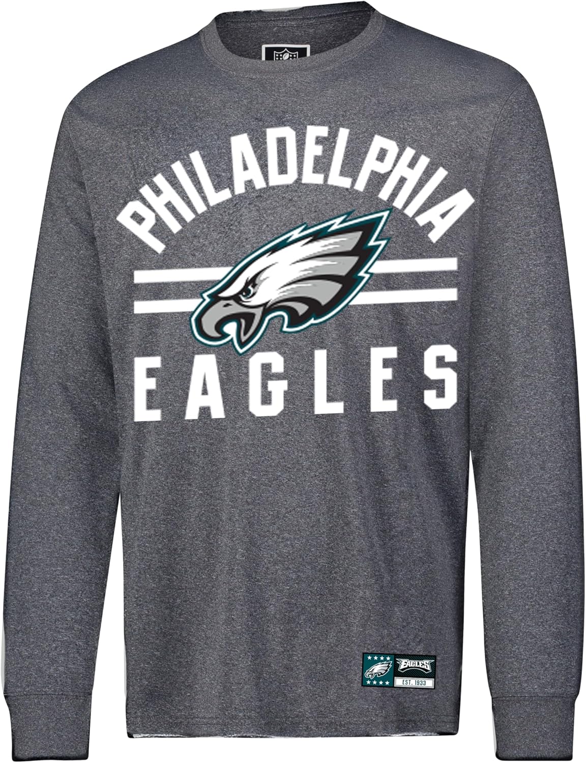 Ultra Game Youth NFL Official Super Soft Supreme Long Sleeve T-Shirt