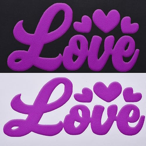 Miniatura 3 de Vinilo de transferencia de calor 3D para camisetas, vinilo 3D Puff HTV de 12 x 6 pies, vinilo de transferencia de calor 3D HTV para prensa de calor,