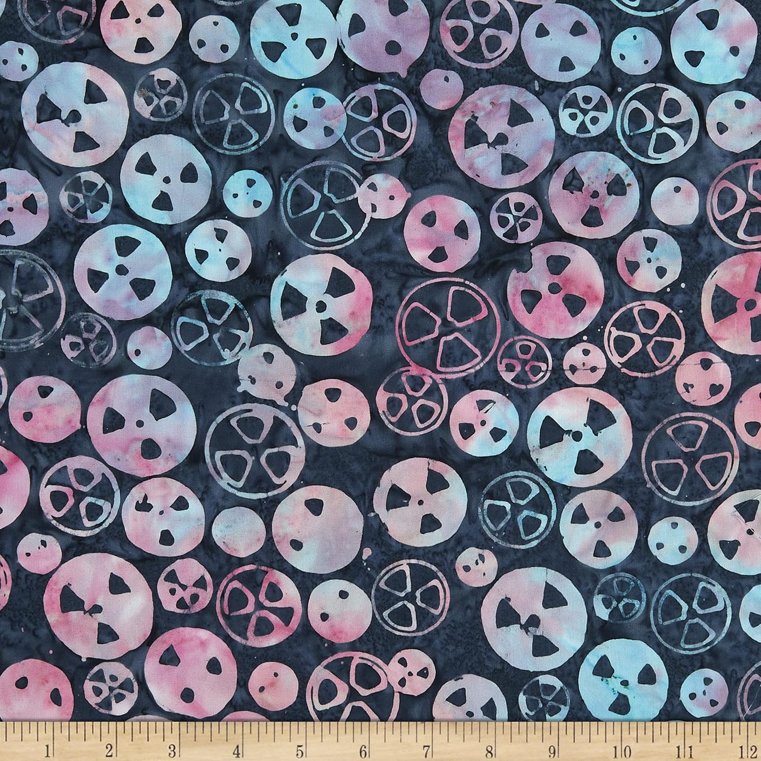 Island Batik Blinded by Science Radioactive Endless Sea, Fabric by The Yard