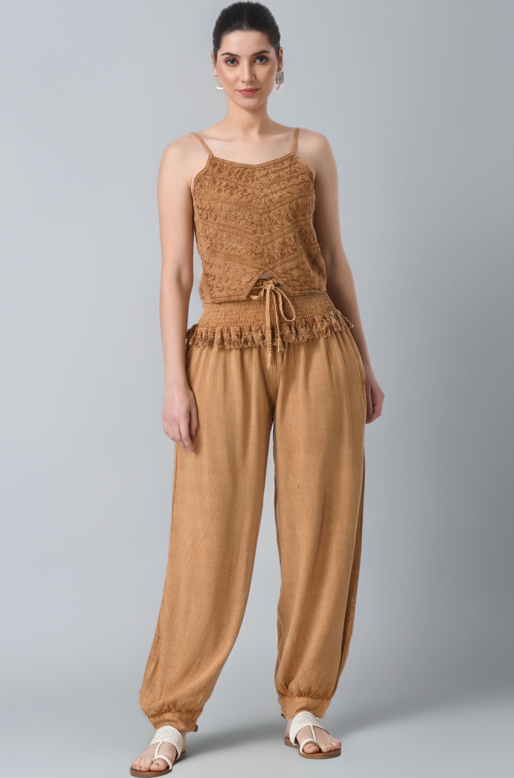 Purpura Women's Harem Pant | Patiala Pants | Afghani Salwar | Free Size