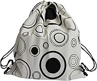 Vista 1 de xariaColombia Bolas Negras - Bolsa con cordón