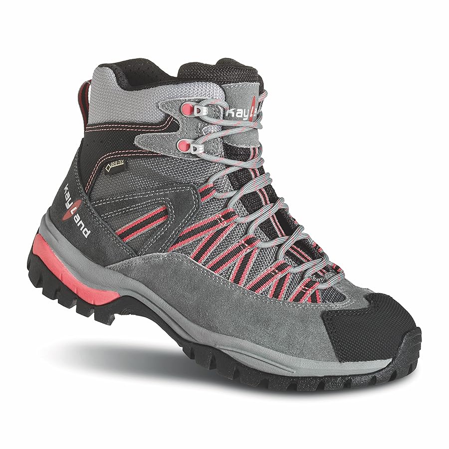 Kayland Alpha Knit GTX hiking boots showing knitted upper construction