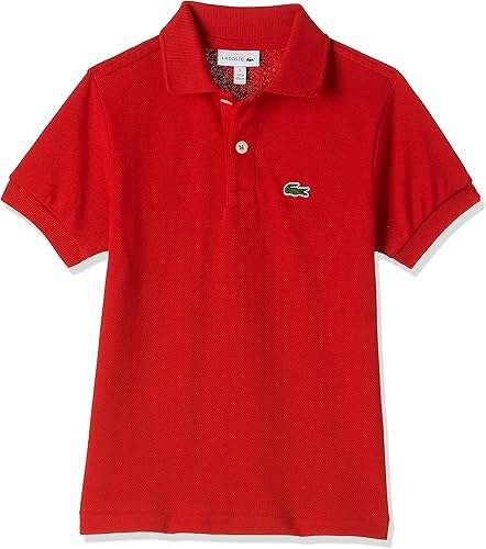 Lacoste Boys' Short Sleeve Classic Pique Polo