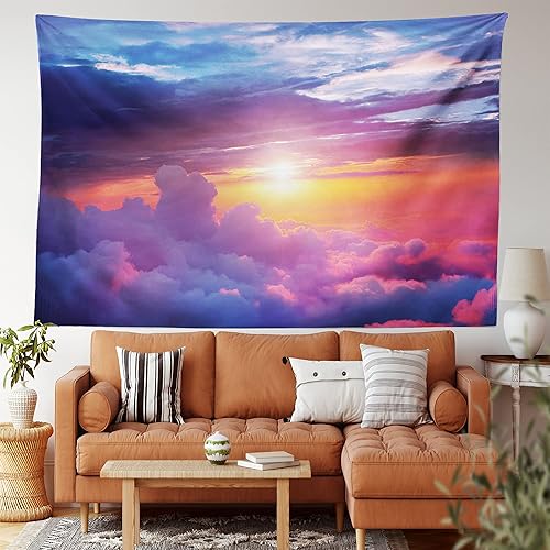 Miniatura 116 de Ambesonne Tapiz vintage, detalles de relojes mecánicos, diseño steampunk, diseño steampunk, para colgar en la pared para dormitorio, sala de estar,