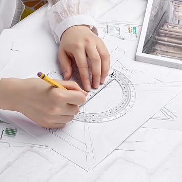 Mr. Pen- Protractor Set, 6, 3 Pack