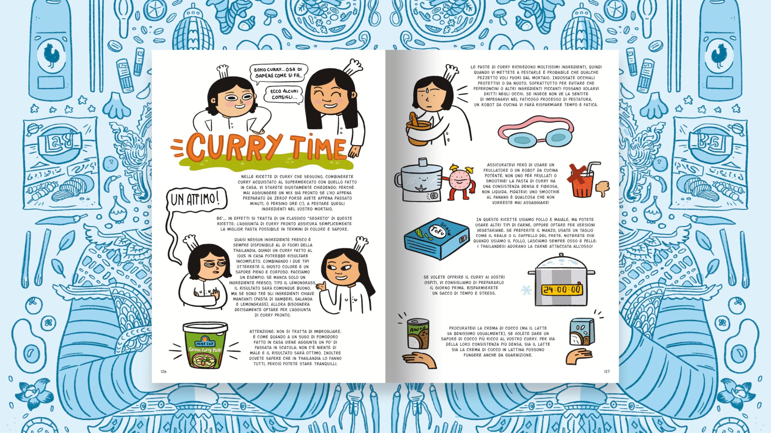 Thai. Un libro di cucina a fumetti