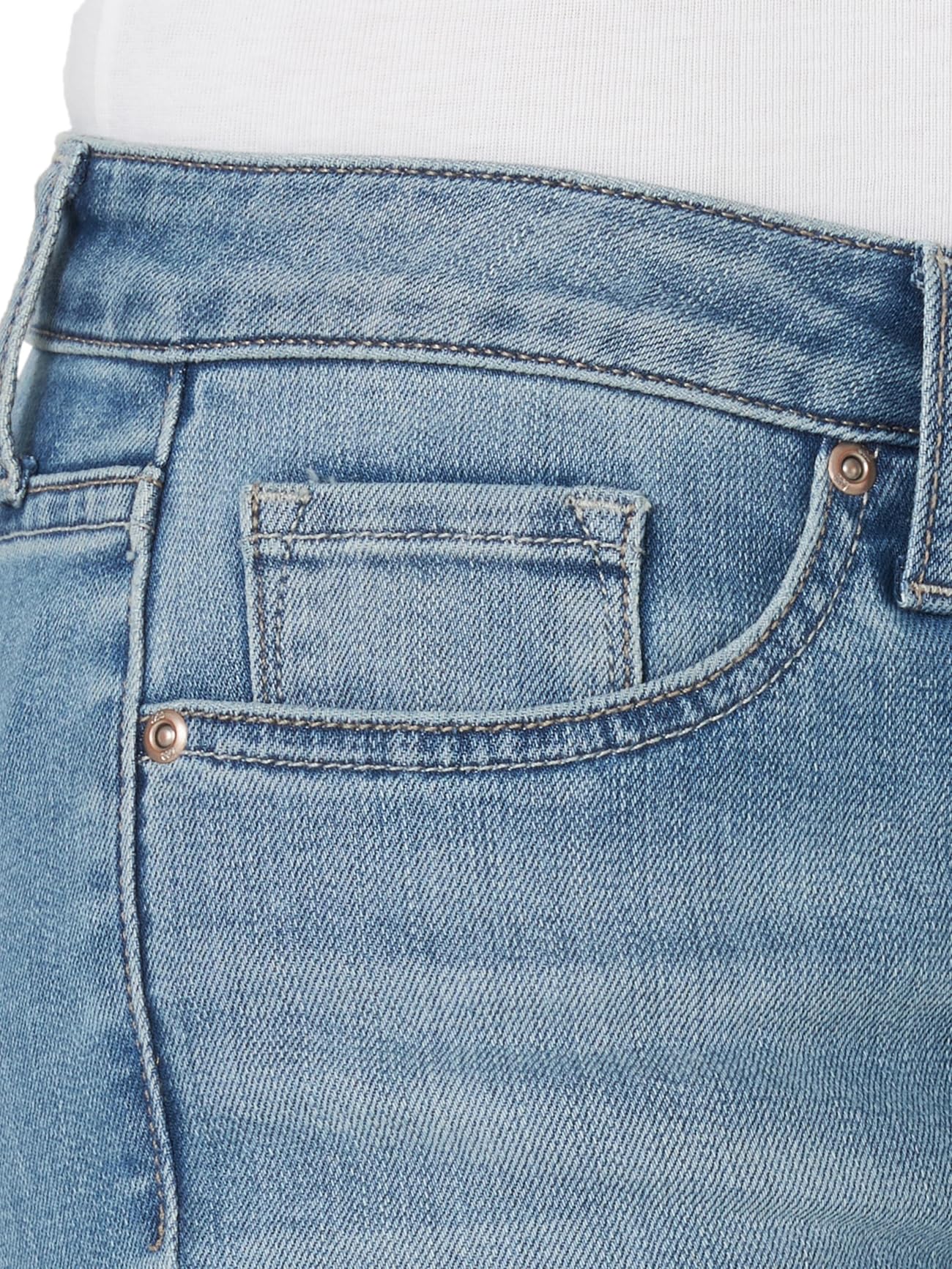 Lee Womens Legendary Mid Rise Straight Leg Jean