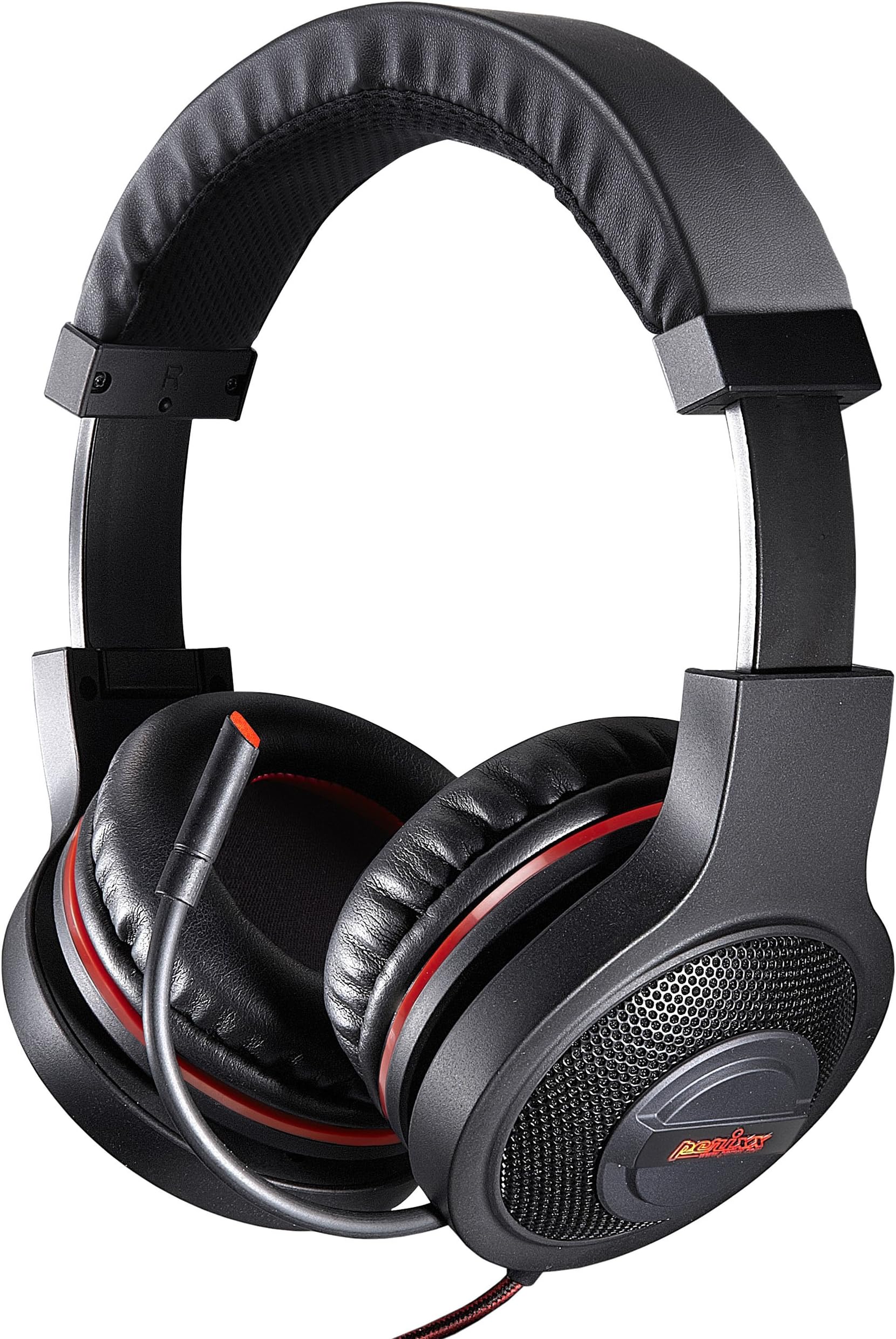 Perixx AX-3000, 7.1 Surround Sound Gaming Headset - Folding Design - in-line Audio Control - 5.9Ft Braided Cable - Compatible with Win 10