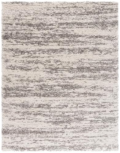Hudson Shag Collection Area Rug - 9' x 12', Ivory