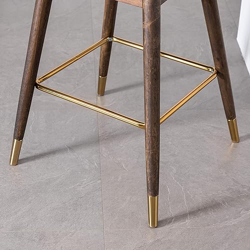 Miniatura 37 de Roundhill Furniture Leland - Taburetes de bar tapizados de tela, juego de 2, color gris Gris,Azul,Verde