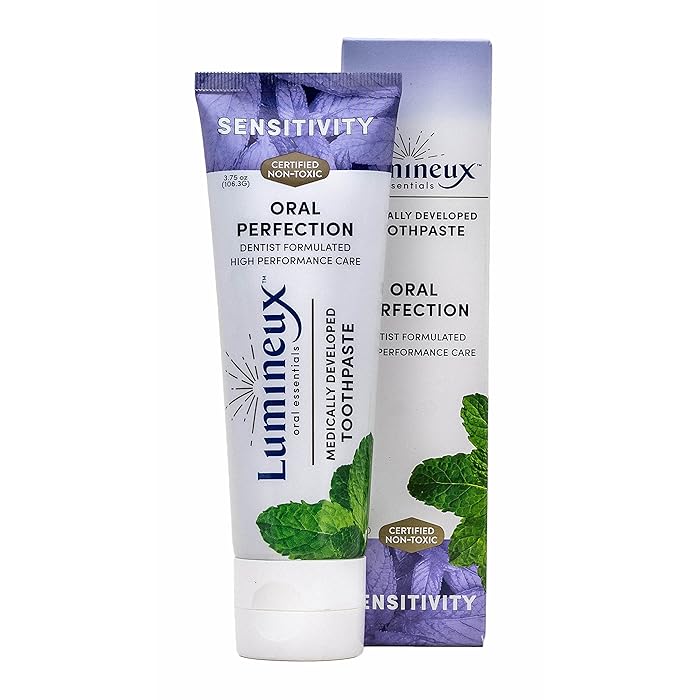 Buy Lumineux Sensitivity Toothpaste Fluoride Free, Certified NonToxic NO Artificial Flavors