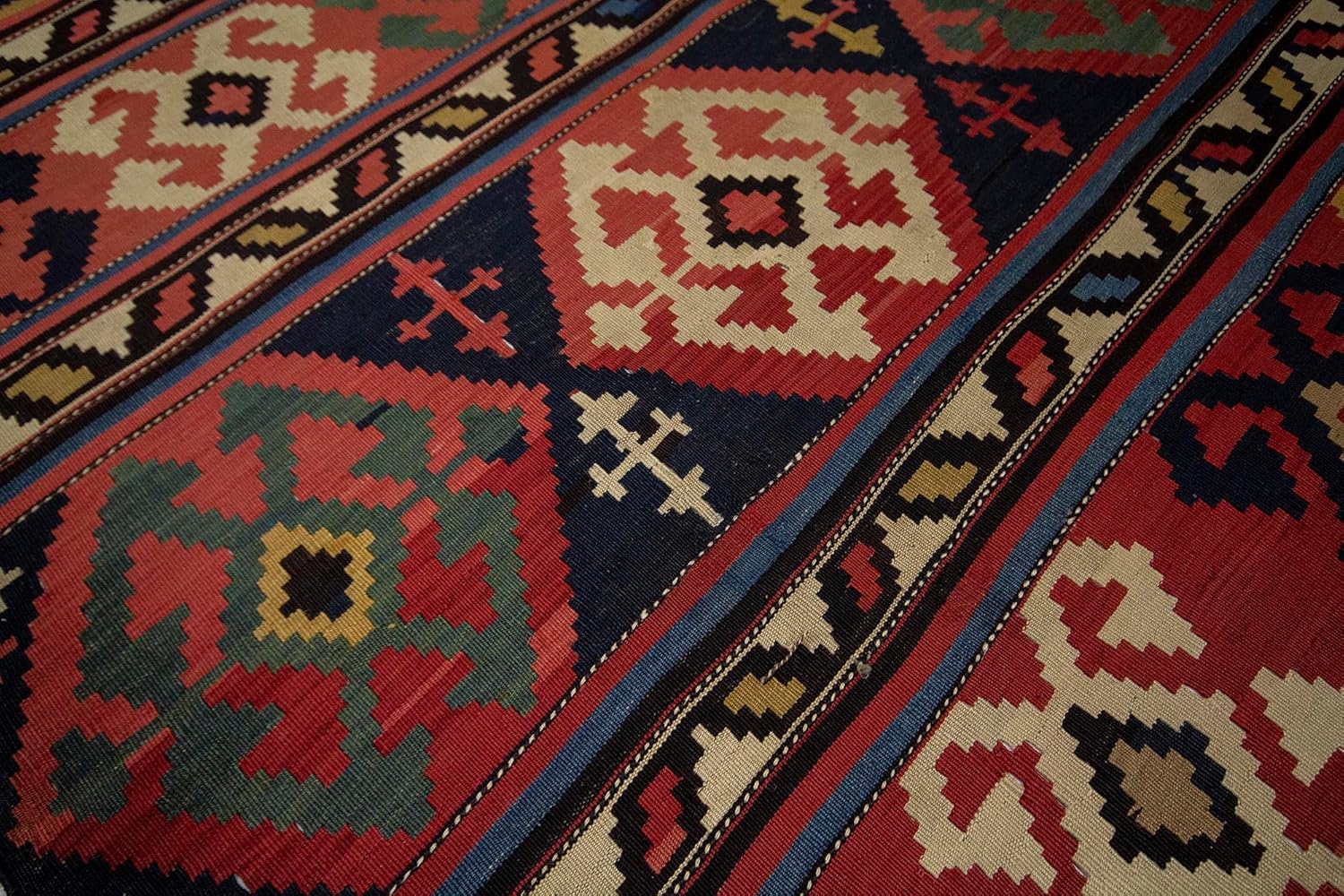 Turkish Kilim Rug,10.4X5.2 feet, 317X160 cm, Area, Livingroom, Vintage Turkish Decorative Carpet,Handmade Red Brown Rug, Home Decor,