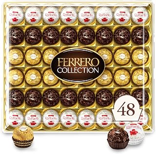 Ferrero Collection Assorted Chocolate Candy Gift Box, 48 Ct, 18.2 oz