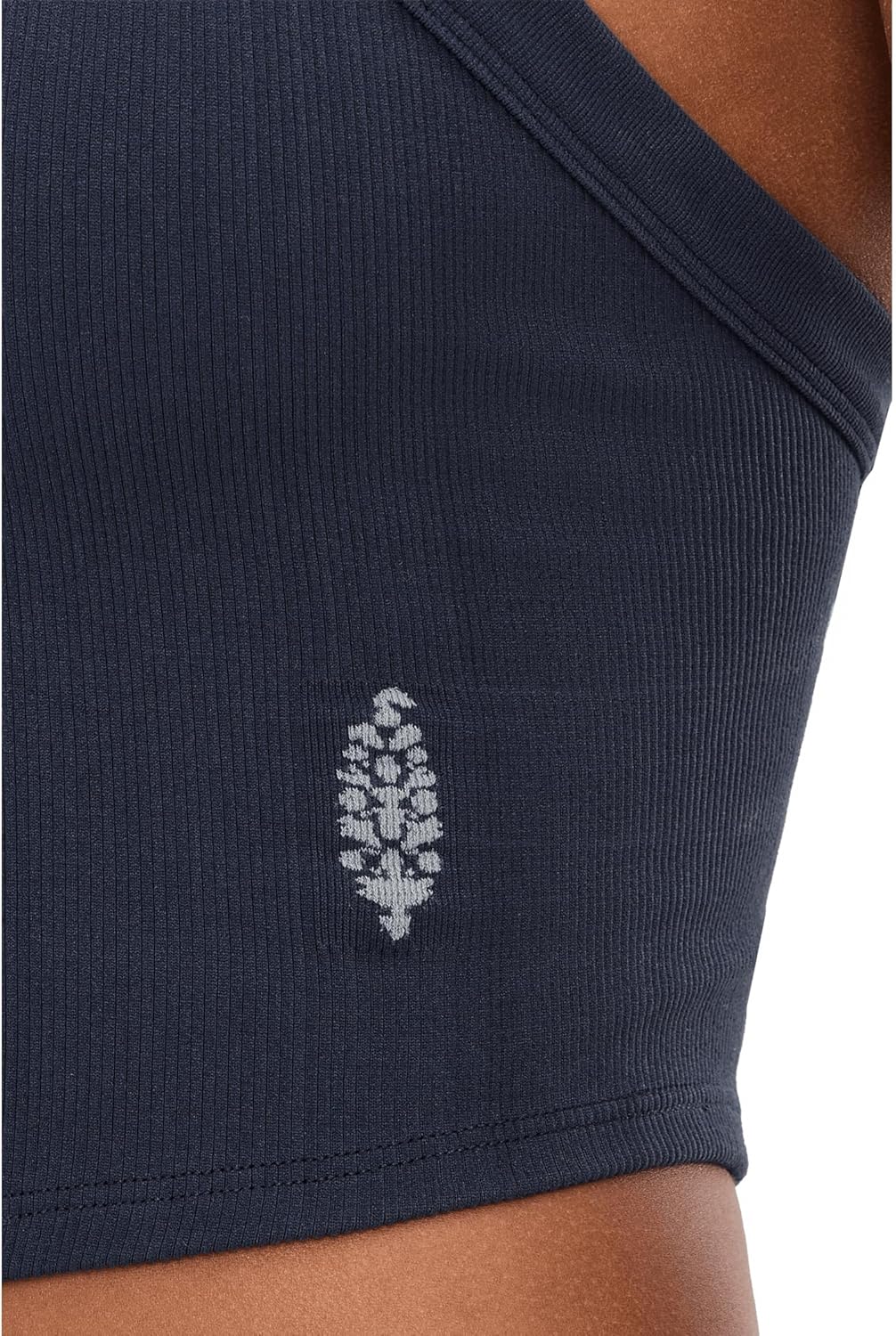 Free People, Womens, All Clear Cami Solid, Midnight Navy, Medium/Large - Image 5