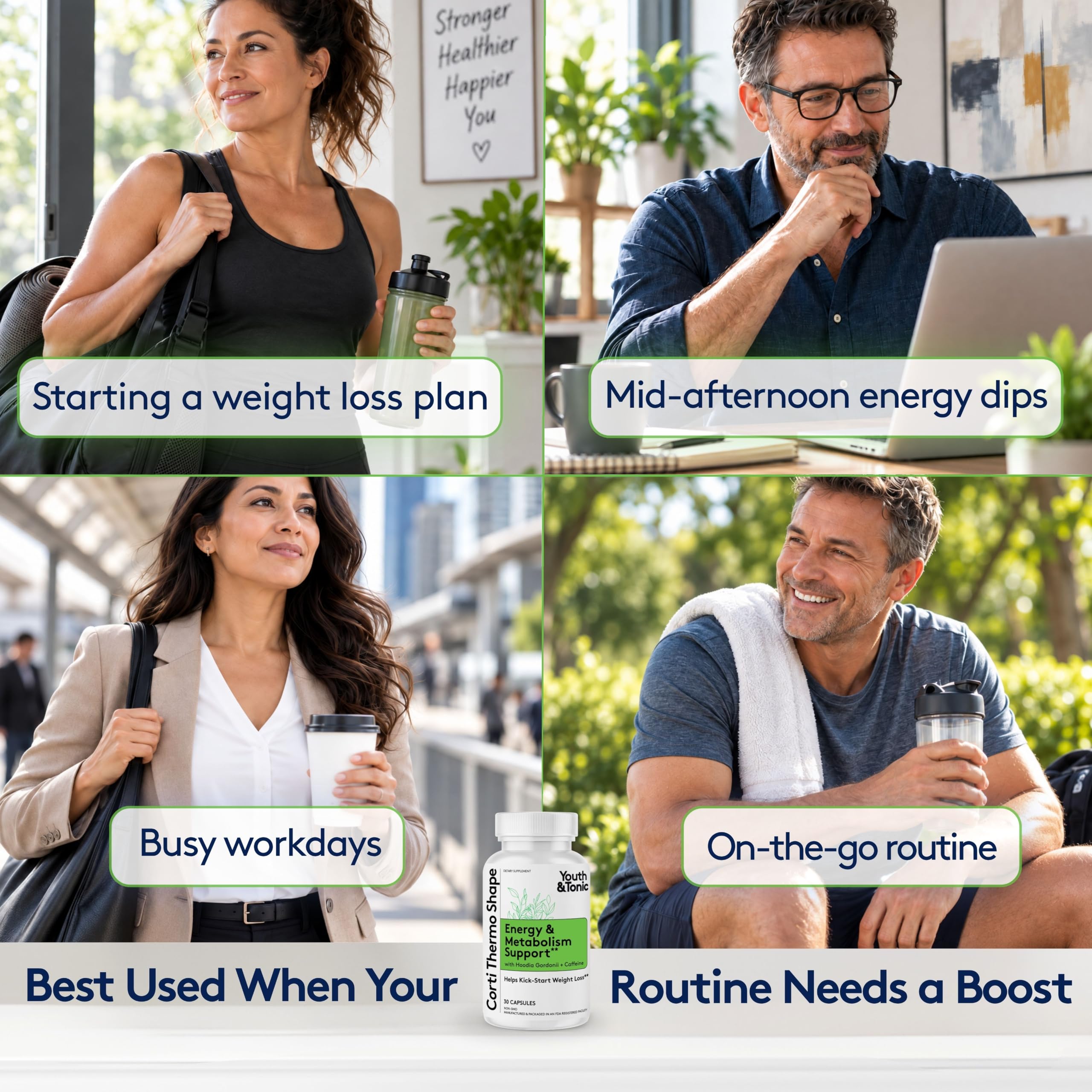 Youth & Tonic Weight Loss Pills for Women & Men, Energy & Caffeine Pills — Amazon image 6