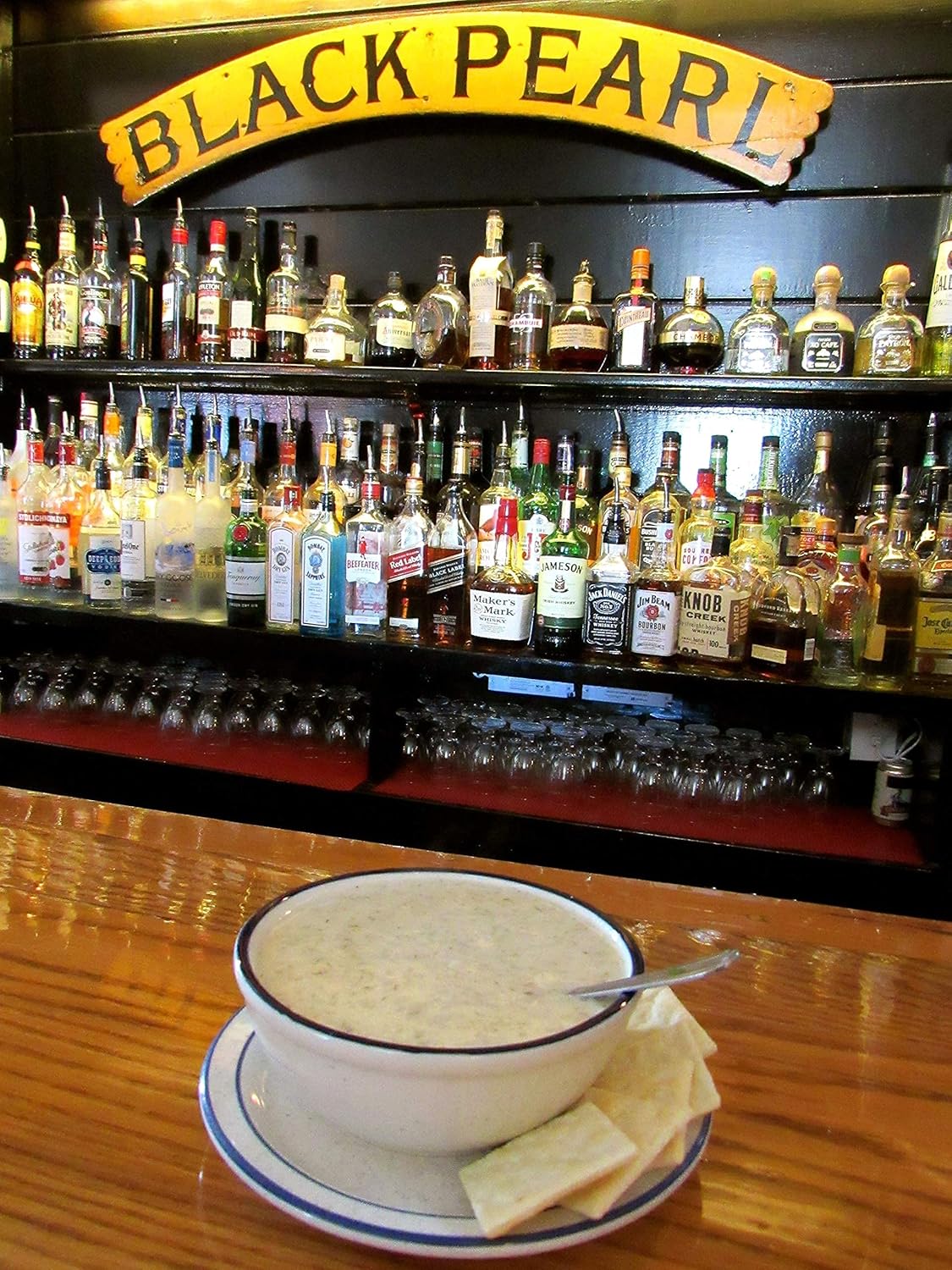 The Black Pearl Clam Chowder New England Famous Condensed Soup, 51 oz (3)
