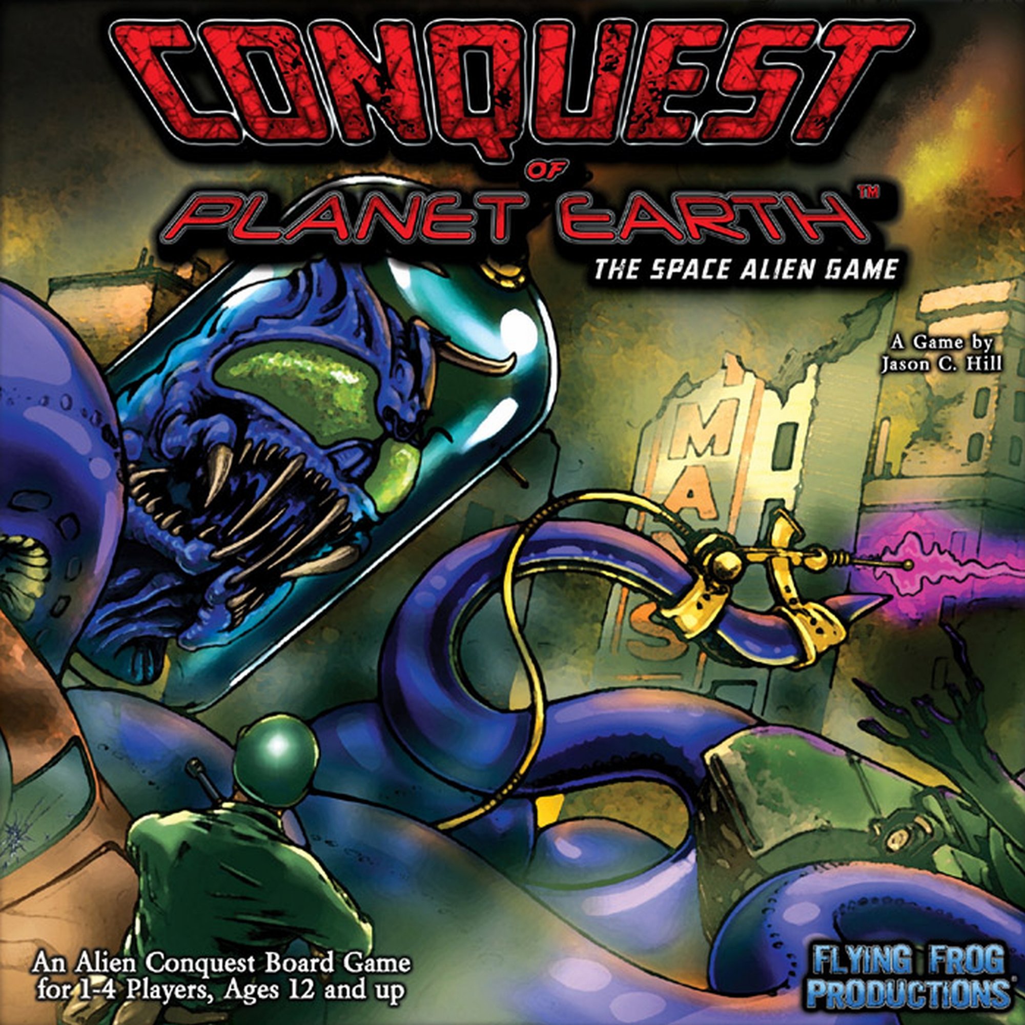 Flying Frog Productions Conquest of Planet Earth: The Space Alien Game