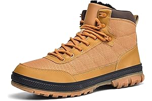 Men's Winter Waterproof Snow Boots to Keep You Warm and Comfortable