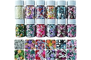 Polymer Clay Fake Sprinkles for Slime Crafts DIY Fake Cake Cupcake