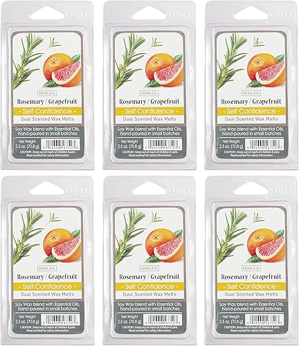 Miniatura 9 de Hosley Caribbean Breeze - Juego de 6 cubos de cera para derretir de 2.5 onzas cada uno. Cera vertida a mano con aceites esenciales. Ideal para