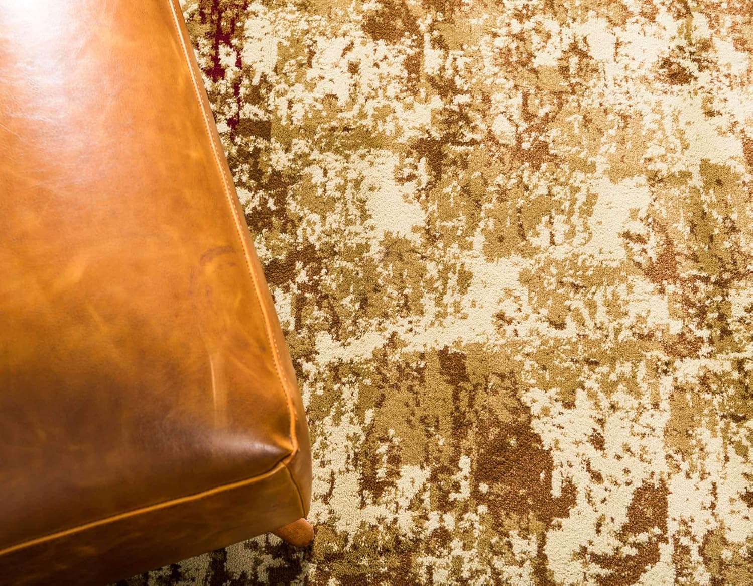 Unique Loom Barista Collection Area Rug - Arusha (2' 2" x 6' 1" Runner, Beige/ Black)